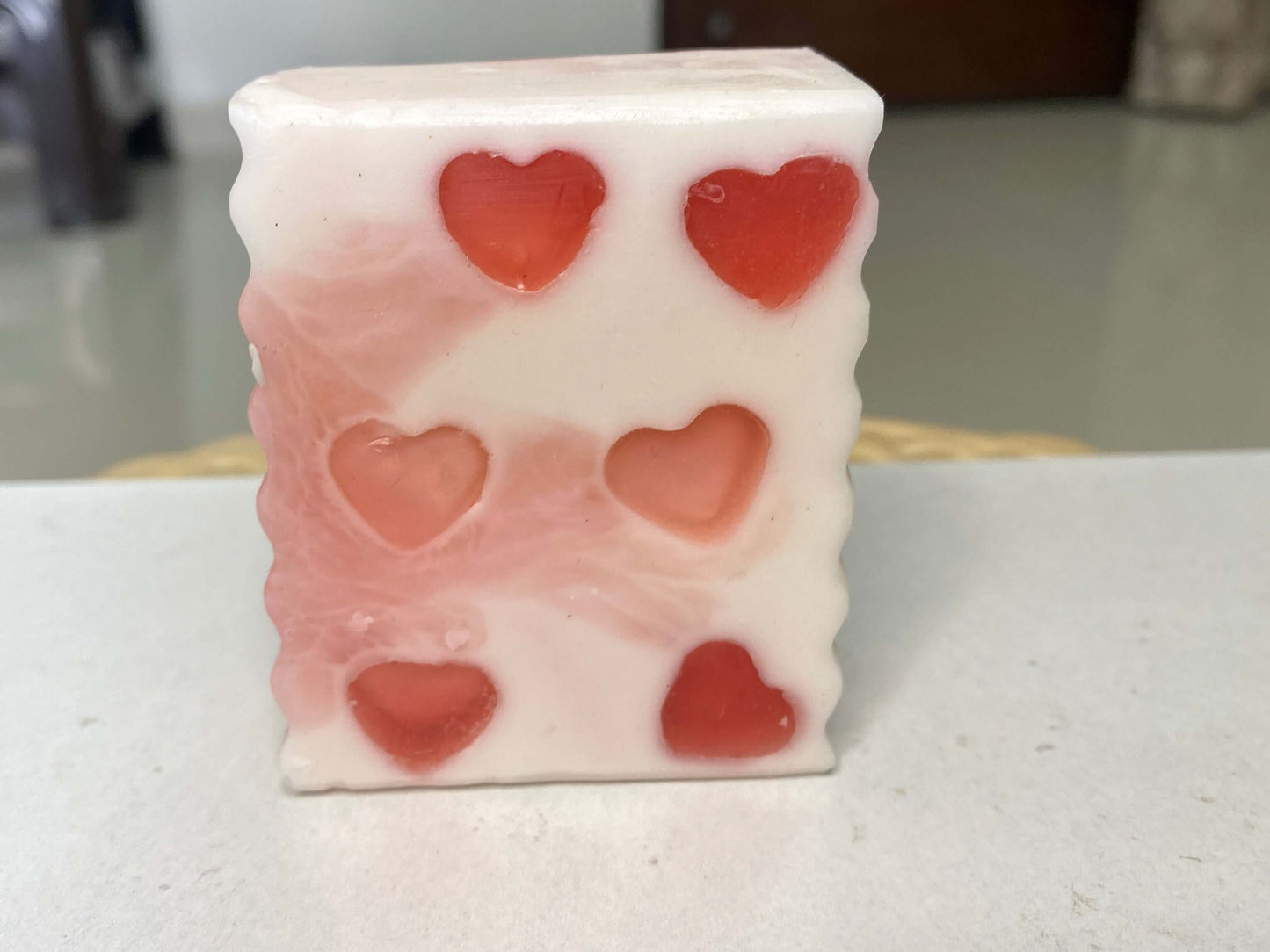 Heart Soap with Goat Milk