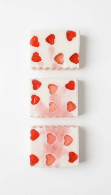 Heart Soap with Goat Milk