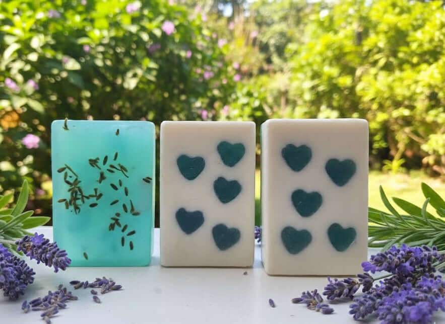 Lavender & Milk Heart Soap | Valentine Special Gift |