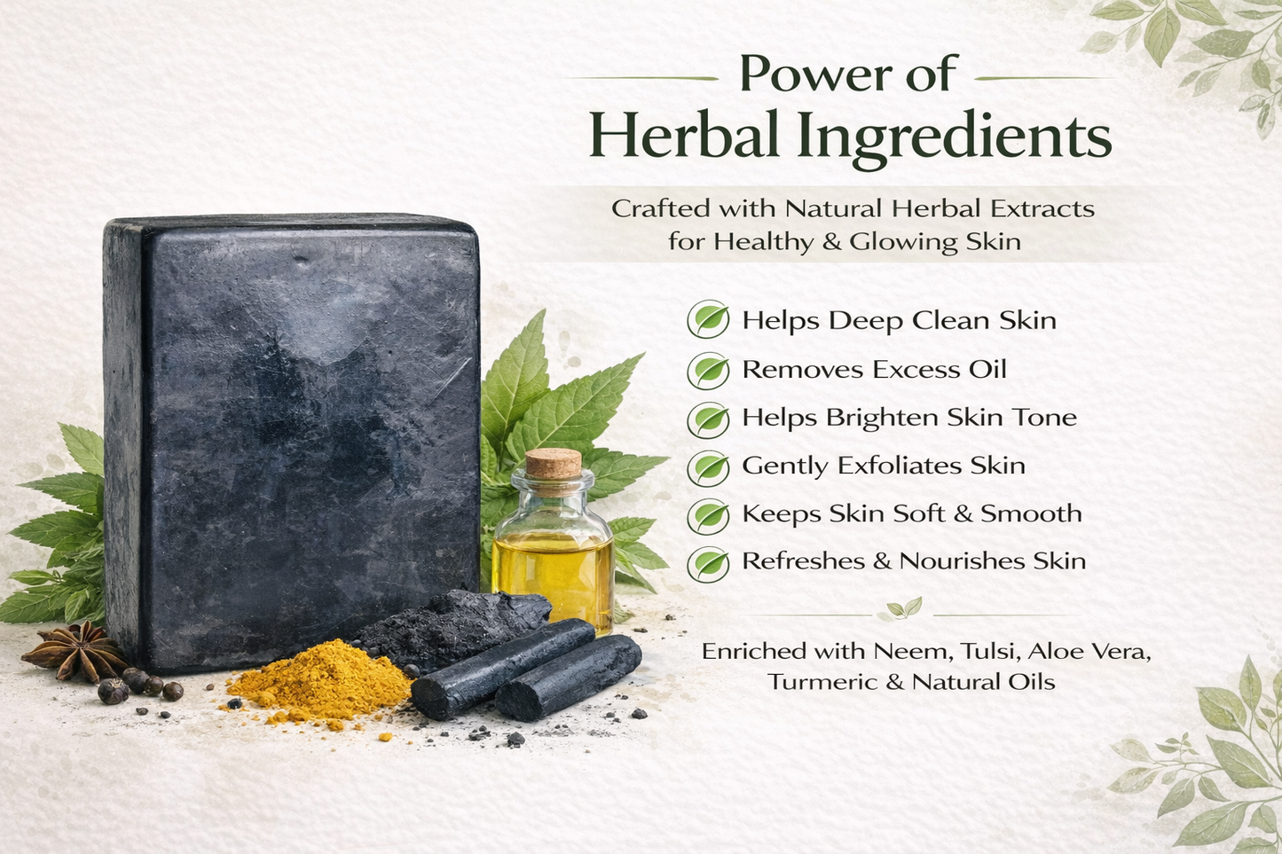 Activated Charcoal Soap